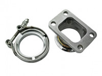 Адаптер v-band 76мм - T3 с хомутами