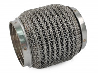 Гофра глушителя с сеткой AJS interlock 76х100
