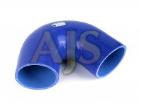 Патрубок силиконовый 135 градусов 76 мм (синий)
