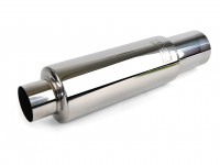 Бочка выхлопная HKS Hi-Power style малая вход 76мм выход 102мм