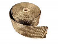 Термолента 1200 градусов базальтовая  25мм 5м