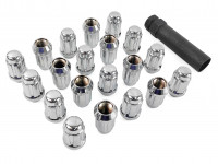 TPI гайки спортивные стальные 33мм М12*1.50 20шт (хром)