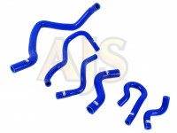 Патрубки системы охлаждения Honda Civic SOHC D15 D16 EG EK 92-00 6 шт (синий) (синий)