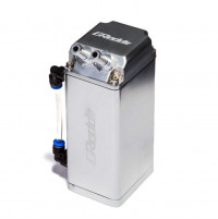 Маслосборник Greddy style квадрат (серебро)