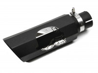 Taiko насадка на глушитель Череп длинная 63х336мм (правая 76мм)