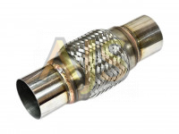 Гофра глушителя с отводами AJS 76х152х254 нержа