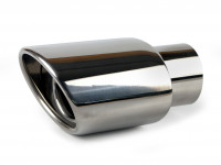 Насадка на глушитель №23 60х117мм (хром)