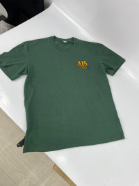 Футболка AJS Team зеленая (XXL)