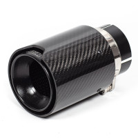 Насадка на глушитель M style с карбоном 76х105мм (глянец)