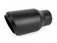 Насадка на глушитель 63х89мм (черный)