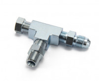 Тройник под датчик давления масла