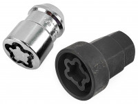 TPI гайки с секреткой 28мм M12*1.50 (комплект 4шт)