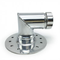 Заливная горловина топливного бака 90 градусов, алюминий