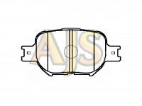 CTR Тормозные колодки передние Toyota Mark 2 JZX110 GK1071