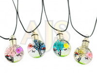 Брелок *сакура* (бирюзовый)