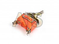 Тумблер 15А 2 контакта (оранжевый)