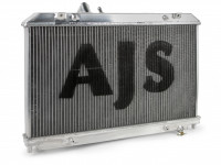 Радиатор алюминиевый Mazda RX8 50мм AT AJS (черный)