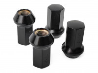 TPI гайки спортивные стальные 38мм М12*1.50 4шт черный хром
