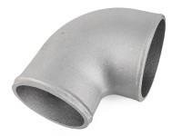 Отвод алюминиевый переходной 90гр 63-76мм