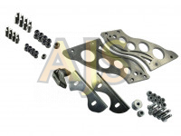 Taiko стойки для спойлера алюминиевые низкие