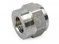 Адаптер для приварки 1/8 мама сталь