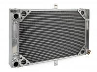 Радиатор алюминиевый ВАЗ Самара 2108-2115 56mm MT AJS (серый)