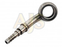 Банжо-фитинг 10мм 45 градусов под обжим шланг тефлон AN3