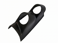 Подиум под датчик на левую стойку 52мм двойной (черный)