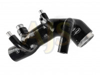 Патрубок турбины Subaru Impreza GC Forester SF 3-4 vers (черный)