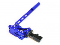 Ручной тормоз гидравлический RRP style с цилиндром (синий)