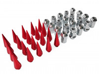 Гайки колесные Blox nut сталь+алюминий M12x1.5 (красный)