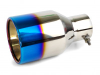 Насадка на глушитель 63x113x200мм (обожженный)