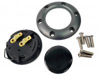 Кнопка руля (черно-серый)